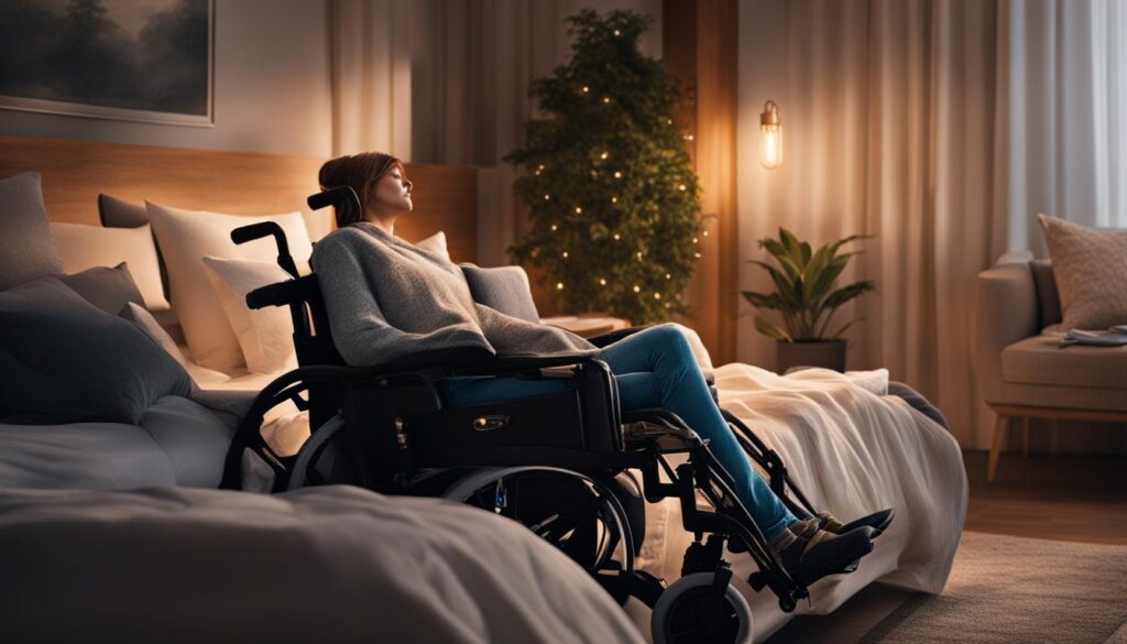 電動輪椅使用者的睡眠舒適度