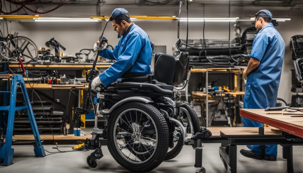 電動輪椅維修工具與設備