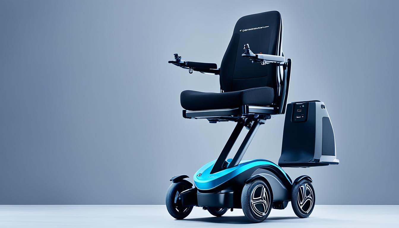 站立電動輪椅的耐磨損材質與減震結構設計