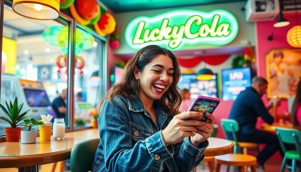 Lucky Cola Casino mobile app