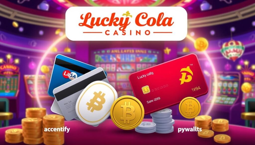 Lucky Cola Casino payment methods